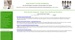 Desktop Screenshot of homesecuritysystemsite.com