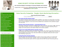 Tablet Screenshot of homesecuritysystemsite.com